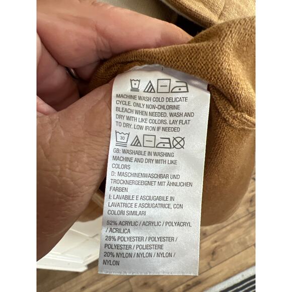 Jason Wu size medium brown & white cardigan sweater blazer - Picture 3 of 4